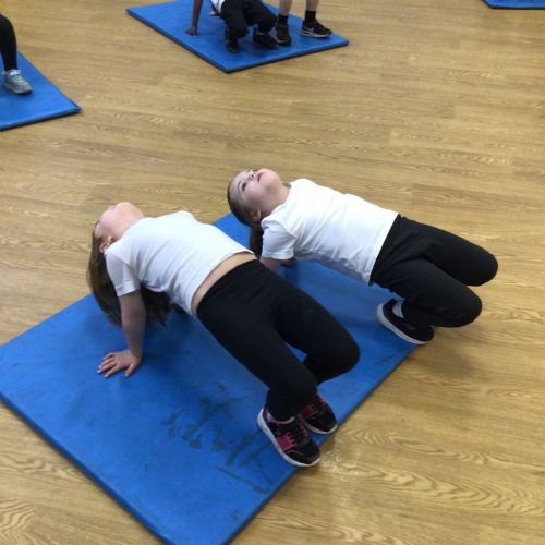 Look at the fabulous new animals we made in Science week. We did animal yoga too.