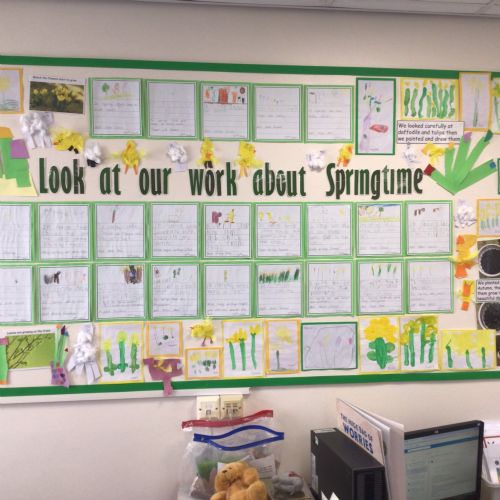 This week we have been learning about Spring and New Life