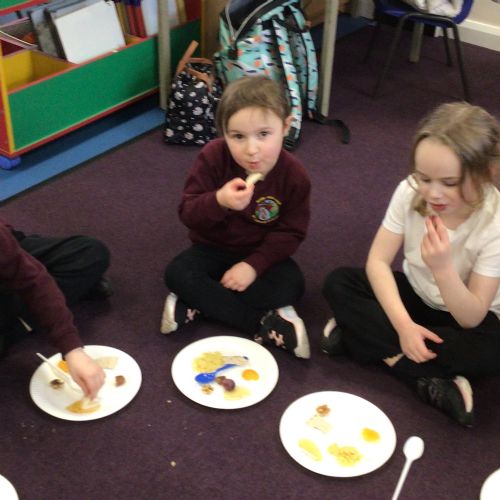 We tasted food that Jesus might have eaten.